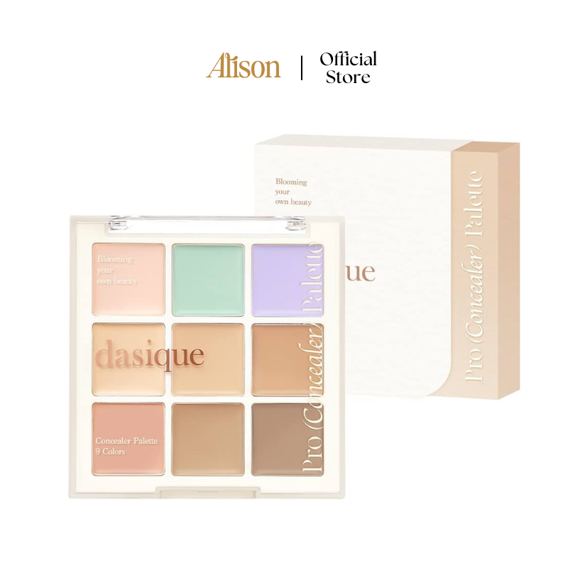 Che Khuyết Điểm Dasique Pro Concealer Palette 01 Cover 